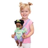 Boneca Disney Princess Tiana Com Tiara, Porta-malas E Pelúcia