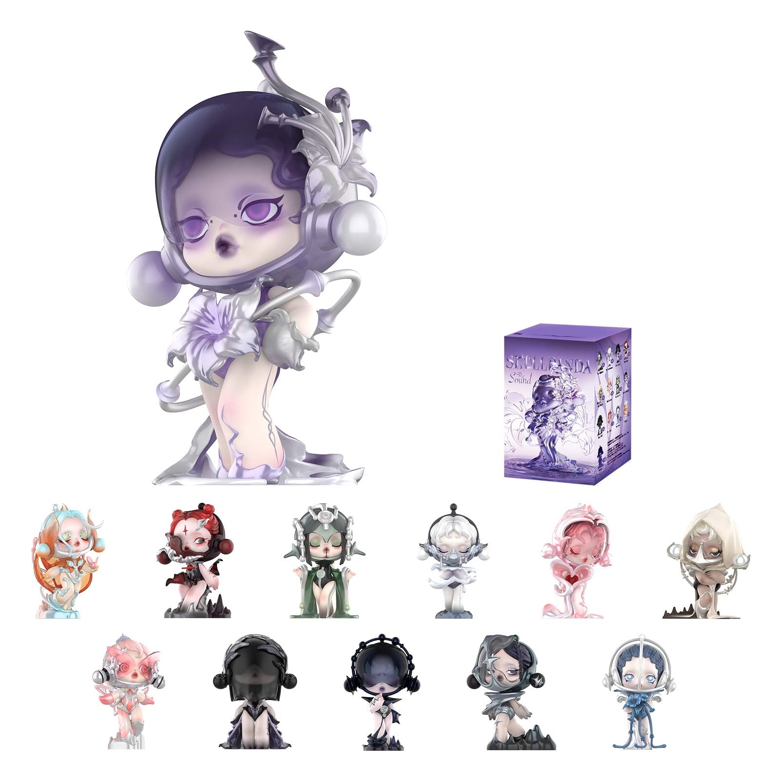 Figuras De Ação Pop Mart Skullpanda The Sound Series - Carrefour