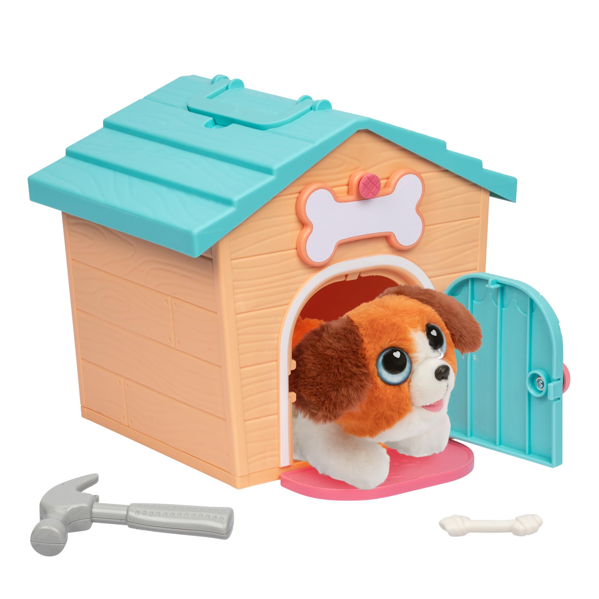 Conjunto De Brinquedos De Pelúcia E Canil Little Live Pets My