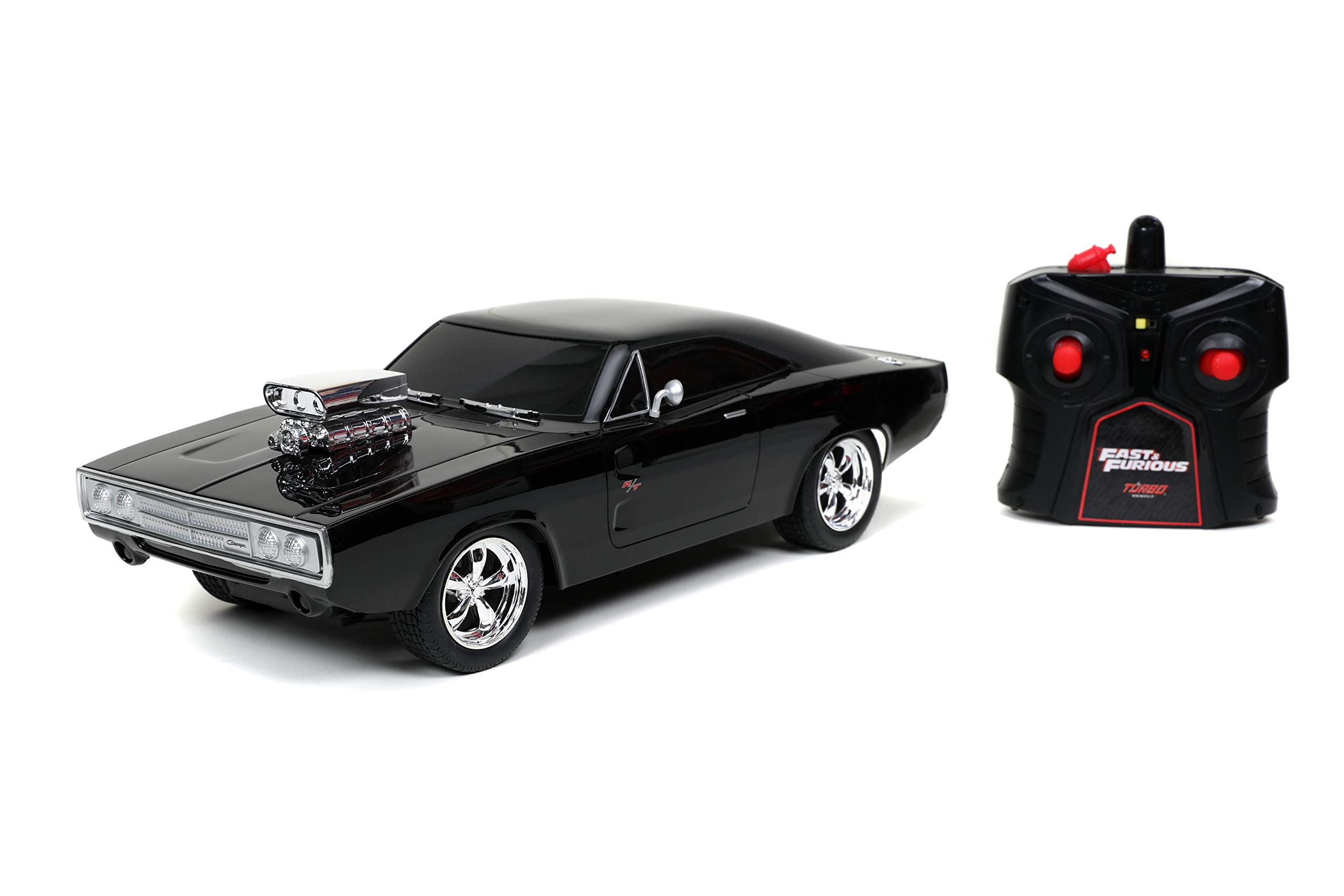 ミニカー FAST&FURIOUS Dom's Dodg e Charger RC Carro De Controle Remoto Jada Toys Fast & Furious 1970 Dodge