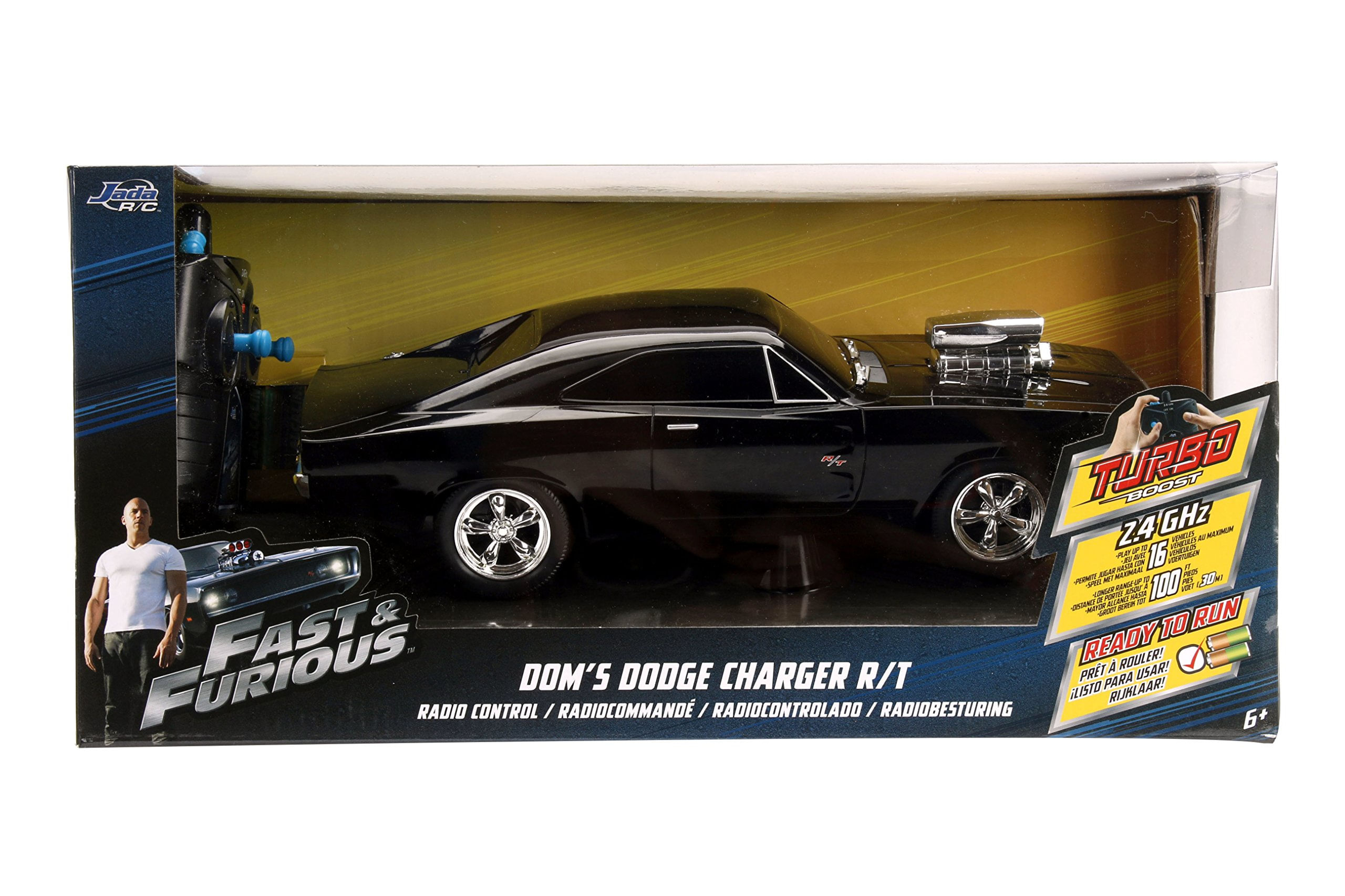 Carro De Controle Remoto Jada Toys Fast & Furious 1970 Dodge