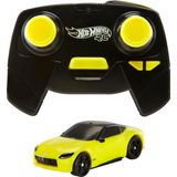 Carro De Brinquedo Rc Hot Wheels Nissan Z Escala 1:64 Com Controlador
