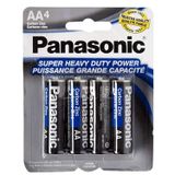 Bateria Panasonic 5741 Super Heavy Duty Aa 1,5 V, Pacote Com 8