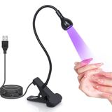 Secador De Unha Led Uv Mesa Ajustável Portátil Dobrável