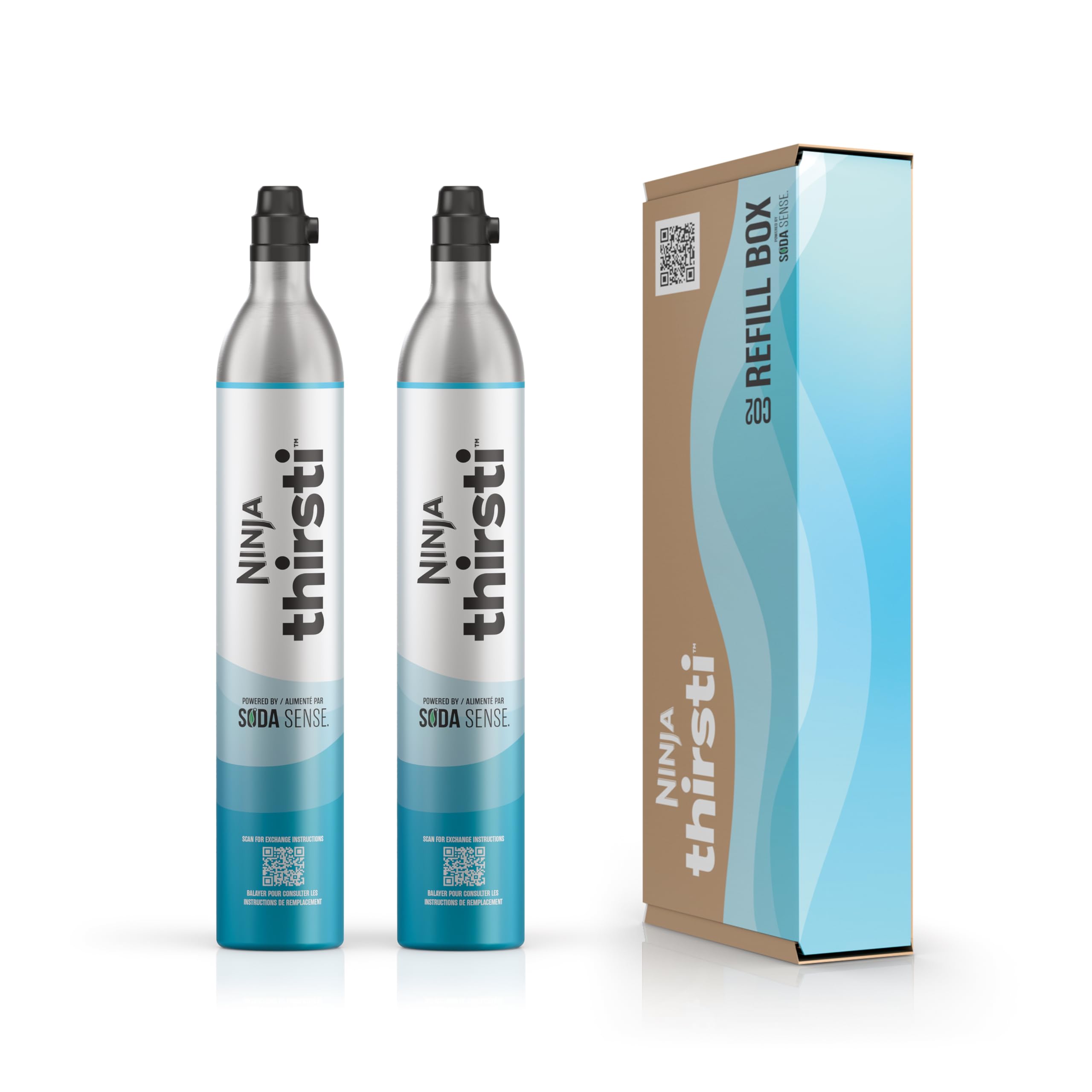 Vasilha De Co2 Ninja Wcx02co2 Thirsti 60l, Pacote Com 2