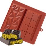 Molde De Barra De Chocolate Uwillion Deep Dubai Pistachio Silicone