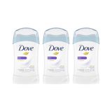 Desodorante Creme Dove Stick Fem Fresh 45g - Kit Com 3un