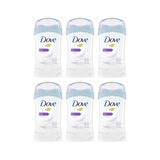 Desodorante Creme Dove Stick Fem Fresh 45g - Kit Com 6un