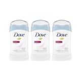 Desodorante Creme Dove Stick Fem Powder 45g - Kit Com 3un