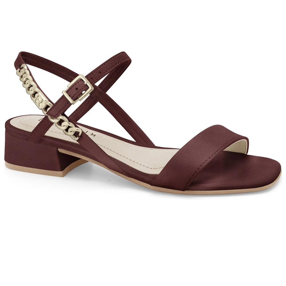 Sandalias Ramarim Ref 2548102-5 Vinho 037