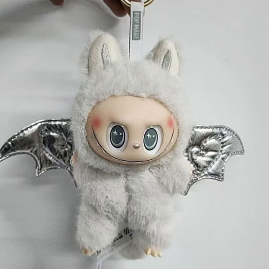 Brinquedo De Pelúcia Popmart Labubu Archangel Halloween 30cm