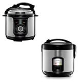 Kit Panela De Pressão Elétrica 4 Litros E Panela De Arroz Elétrica Elgin 127v