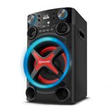 Torre De Som Mondial Tm-1200 Com Bluetooth E Luzes Led 1200w Rms Bivolt