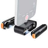 Sistema Microfone Duplo Lensgo 318c Mini Sem Fio Usb-c Para Smartphones