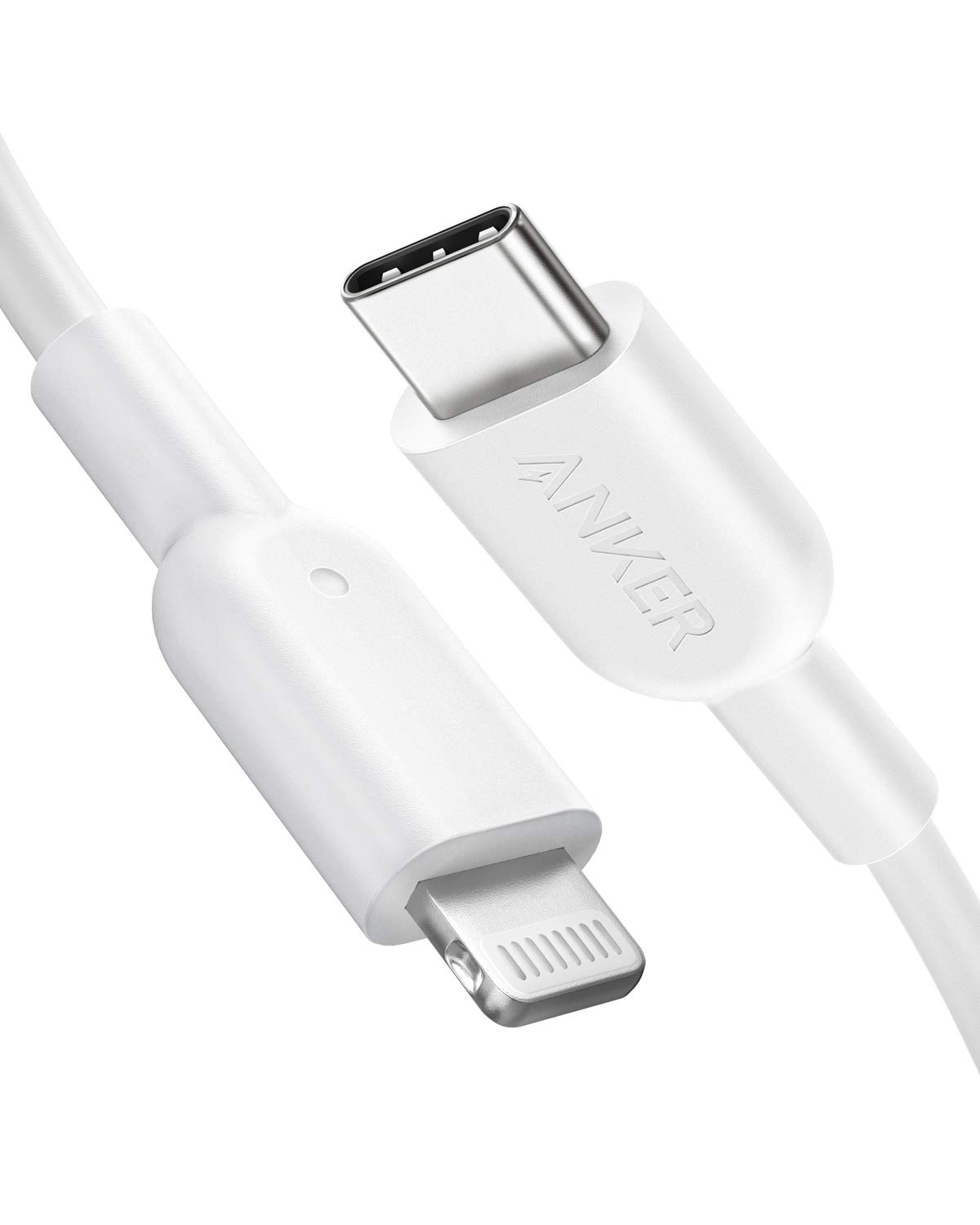 Anker Usb C Para Cabo Lightning Certificado De 6ft Mfi Powerline Ii Para Iphone 12 Pro Max/12/11 Pro/x/xs/xr/8 Plus/airpods Pro, Suporta Entrega De