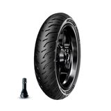 Pneu Michelin 80/100-14 49s Pilot Street 2 Tl Biz + Válvula