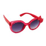 Óculos De Sol Infantil Com Lacinho Oval Degrade Moda Blogueirinha Fofinho