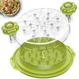 Ferramenta Para Triturar Frango Beiyunee Twist Large Com Escova (verde)
