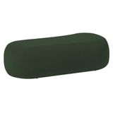Puff Decorativo Itália 160cm Sala Escritorio Luxo Linho - Amarena Móveis Cor Verde
