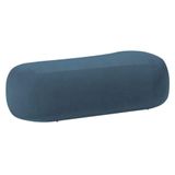 Puff Decorativo Itália 160cm Sala Escritorio Luxo Linho - Amarena Móveis Cor Azul Royal