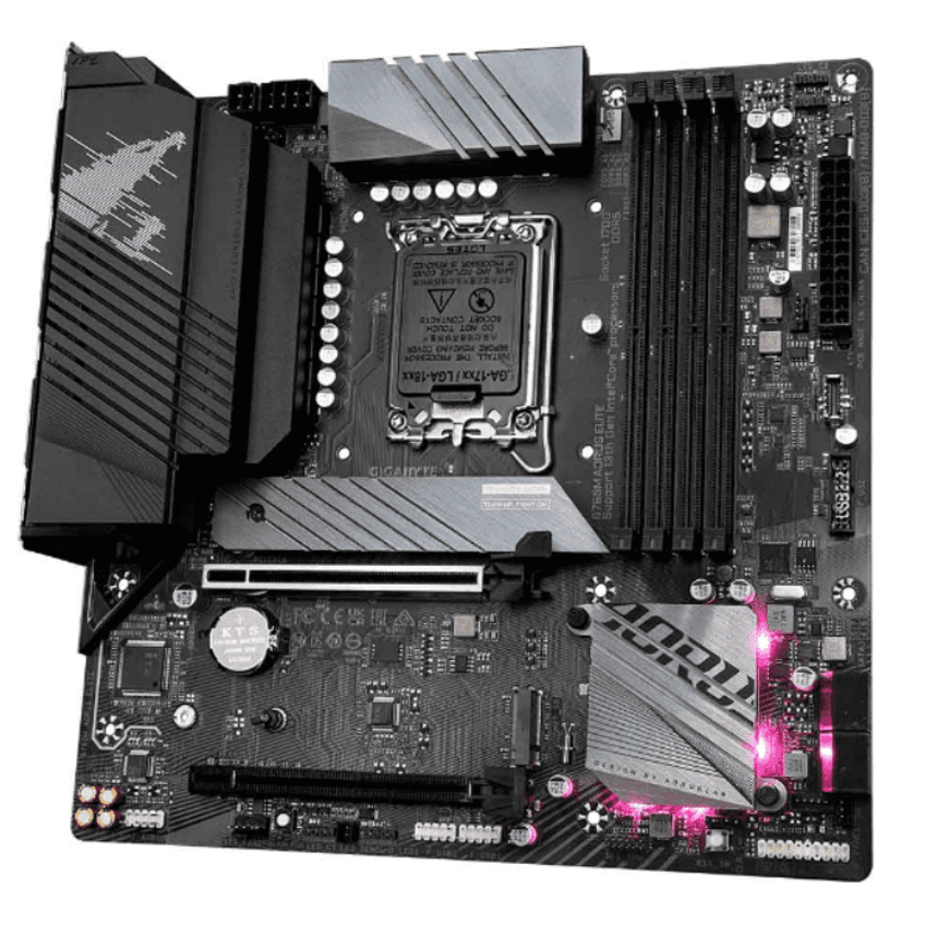 Placa Mae Gigabyte Intel Lga (1700) B760m Aorus Elite Ddr5 - imagem 4