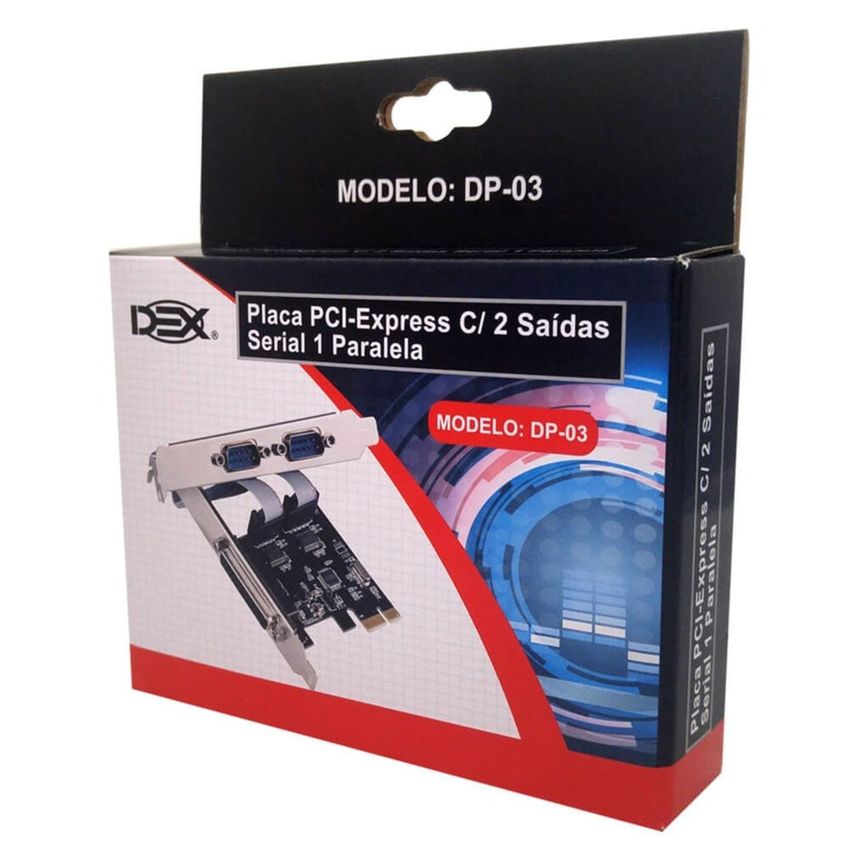 Placa Pci Express 2 Seriais, 1 Paralela - imagem 3