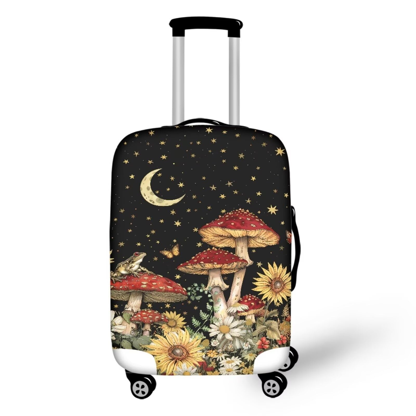 Capa De Bagagem Bigcardesigns Sunflower Para Bagagem De 26 A 30 Polegadas