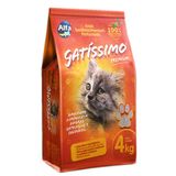 Areia Higiênica Gatíssimo Para Gatos Perfumada 4kg
