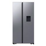 Refrigerador Side By Side Sansumg Com 02 Portas Frost Free Smartthings Com 560 Litros Inox Look - Rs57dg4