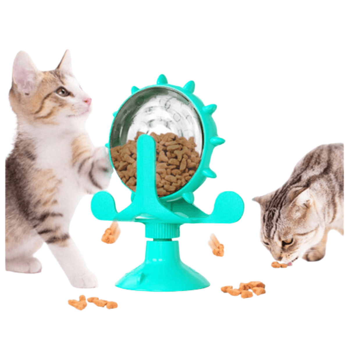 Brinquedo Comedouro Interativo Cães Quebra Cabeça Pet Nfe - Verde