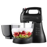 Batedeira Cadence Turbo Black 200w 4 Velocidades Tigela Dupla 127v