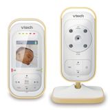 Monitor De Vídeo Para Bebês Vtech Vm311-13 Amarelo Com Visão Noturna