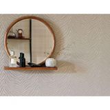 Papel De Parede Inspire Estilo Animal Print Cinza E Bege 220532
