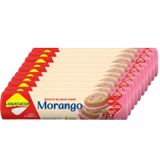 Kit 10un Biscoito Recheado Morango Zero Açúcar Lowçúcar 115g