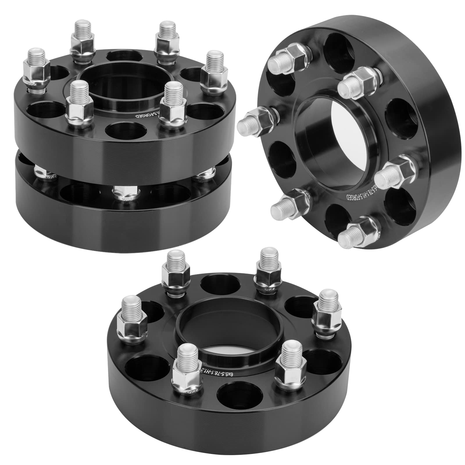 Espaçadores De Roda Dynofit 1,5 Polegadas 6x5,5 Para Chevy Silverado