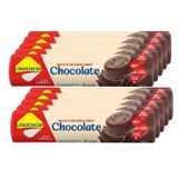 Kit 10un Biscoito Sabor Chocolate Zero Açúcar Lowçúcar 120g