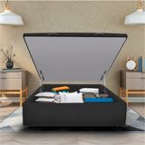 Base Box Baú Basic Casal Af Yescasa Provença Preto
