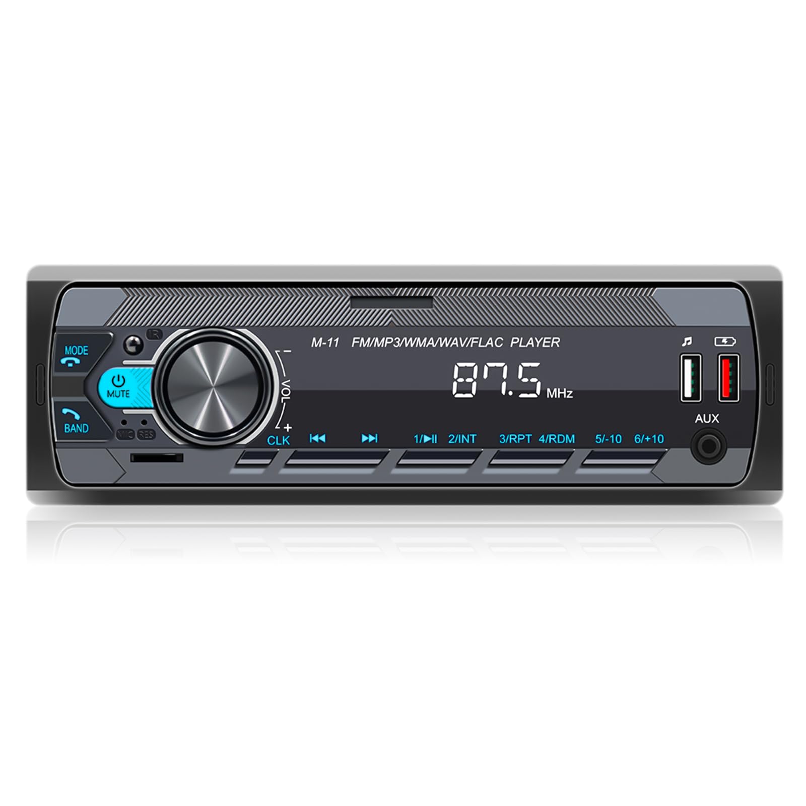 Estéreo Para Carro Sixwin Single Din Bluetooth 5.0 Hands Free Fm