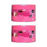 Creme Esfoliante Soft Hair 300g Biosoft Chiclete -kit 2un