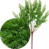 6 Ramos Salsinha Artificial Flor Plantas Com 13 Galhos 46cm