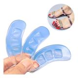 Par De Palmilha Ante Pé Adesiva Antiderrapante De Gel