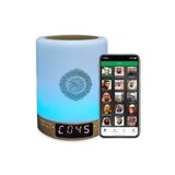 Alto-falante Quran Swthlge Quran Night Light Com Controle Remoto E App