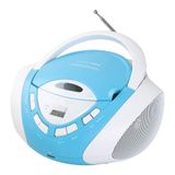 Boombox Portátil De Cd/mp3 Hannlomax Hx-320cd Com Rádio Am/fm