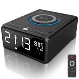Leitor De Cd Boombox Gelielim Boombox Com Despertador E Rádio