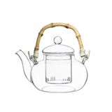 Chaleira Em Vidro Borossilicato Com Infusor Arrow 600ml Haskraft