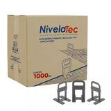 1000 Niveladores 2mm + 100 Cunhas Pisos E Porcelanatos