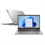 Notebook Lenovo Ideapad 1i com Intel Ci3 8GB 256GB SSD, tela de 15.6", Cloud Grey - 82VY000SBR