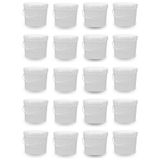Balde 1.8 Litros Branco Para Hobby 20 Pçs