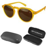 Oculos Sol Verão Casual Vintage Proteção Uv Masculino Case