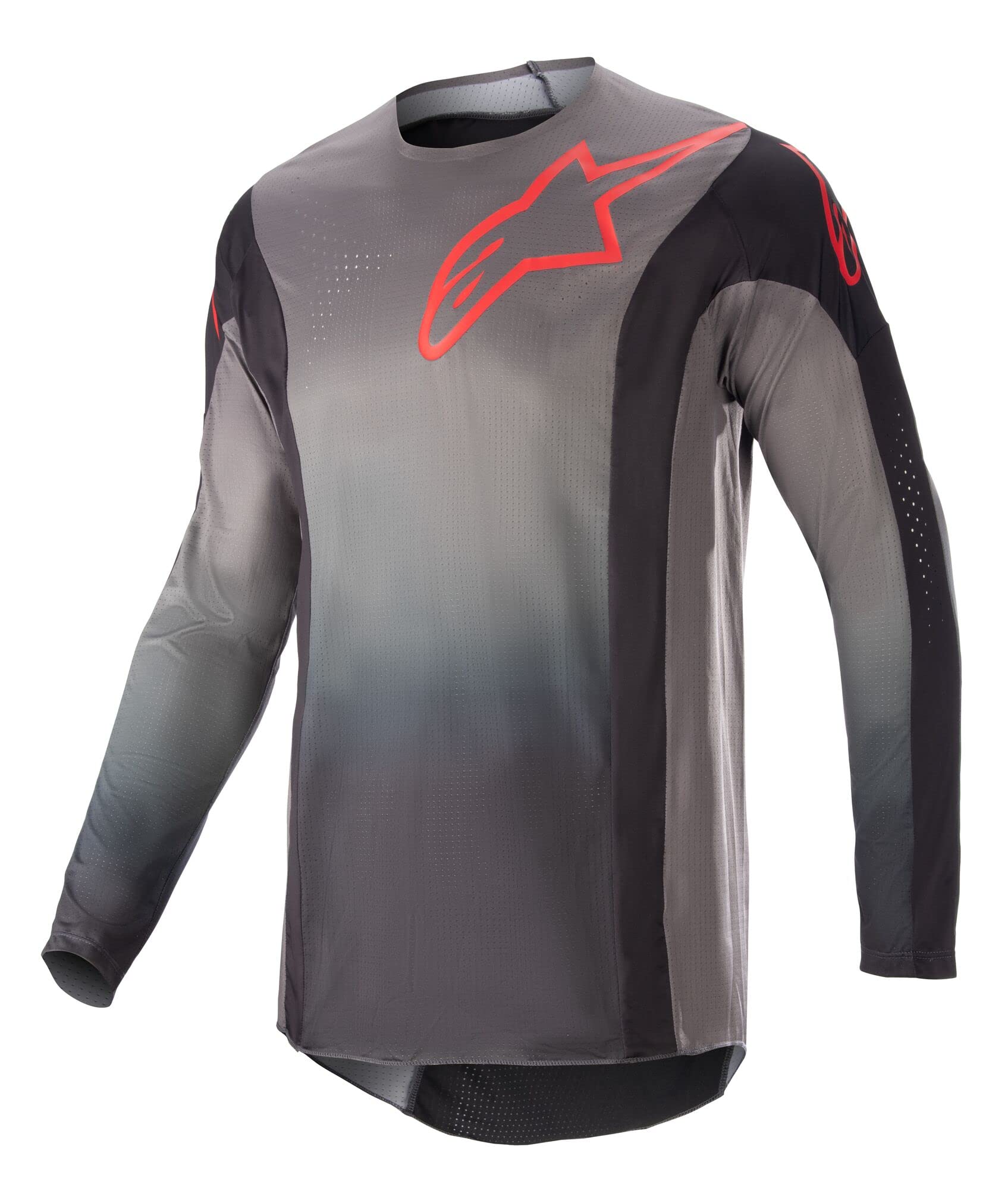 Jersey Alpinestars Techstar Sein Preto/vermelho Neon Para Homens